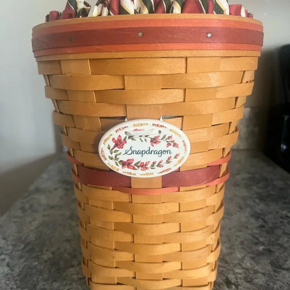 Longaberger Snapdragon Basket - Picture 1 of 6